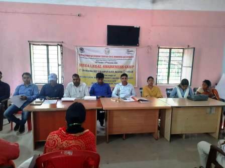 Mega legal camp organized in Islampur block training building 1